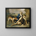 Arindal e Daura - Johann Peter Krafft — quadro incorniciato alla parete