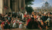 L'ingresso dell'Imperatore Francesco I a Vienna dopo la Pace di Parigi del 16 giugno 1814 - Johann Peter Krafft — vista dell’opera