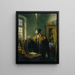 Faust la mattina di Pasqua - Johann Peter Krafft — quadro incorniciato alla parete