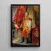 Ignace Comte Gyulay von Naros-Nemeth et Nadaska en uniforme hongrois - Johann Peter Krafft | Reproduction — quadro incorniciato alla parete