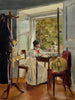 Marie Krafft nel suo ufficio - Johann Peter Krafft — vista dell’opera