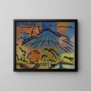 Johann WalterKurau - Mountain near Metzinger.webp