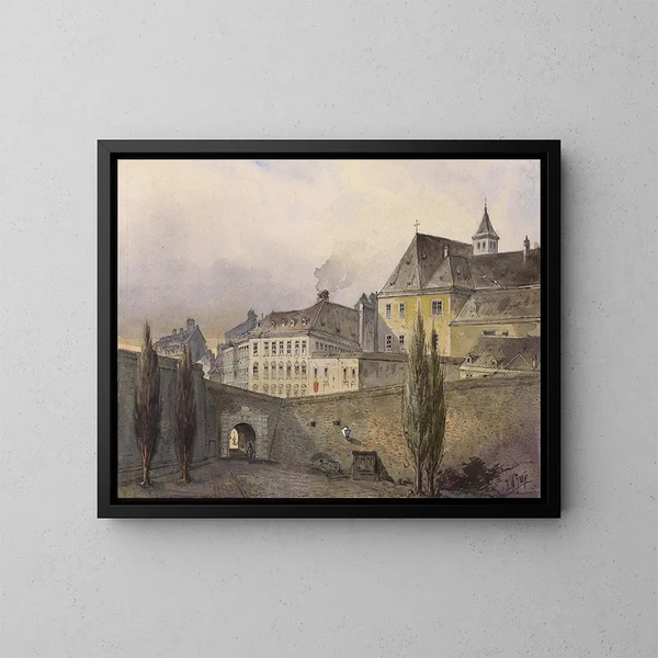 Vienne 01 - Johann Wilhelm Frey — quadro incorniciato alla parete
