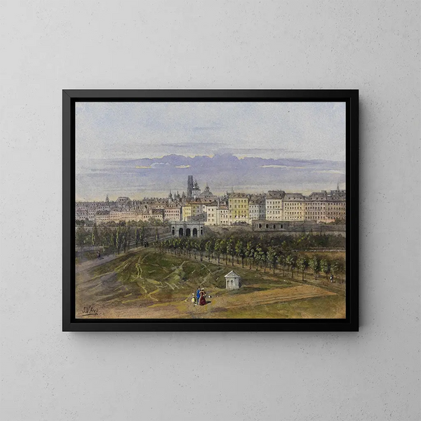 Vienne 04 - Johann Wilhelm Frey — quadro incorniciato alla parete