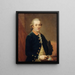 Ritratto di Carl Justinien von Holzhausen - Johann Wilhelm Hoffnas — quadro incorniciato alla parete