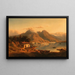 Scène sur le lac Majeur - Johann Wilhelm Lindlar — quadro incorniciato alla parete