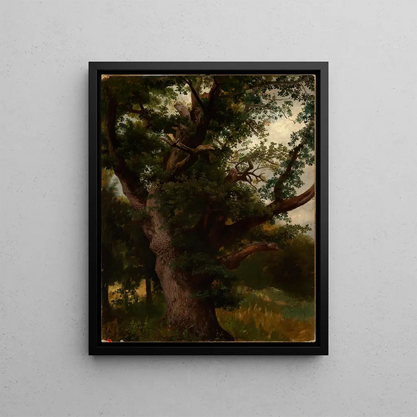Eichbaum - Johann Wilhelm Schirmer — quadro incorniciato alla parete