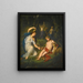 Bacchus con un leopardo - Johann Wilhelm Schütze — quadro incorniciato alla parete