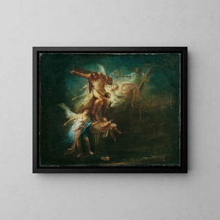 Johann Wolfgang Baumgartner - Christ takes the good thief to heaven.webp