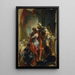 Saint Samson avec l'empereur Justinien - Johann Wolfgang Baumgartner — quadro incorniciato alla parete