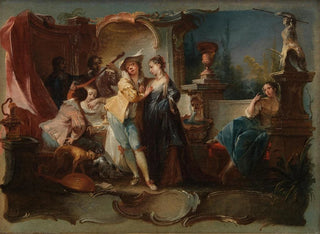Johann Wolfgang Baumgartner - The Prodigal Son Living With Harlots.webp