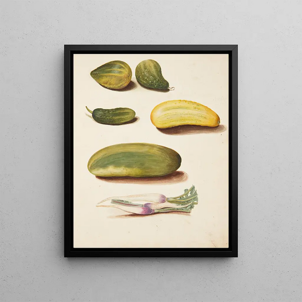 Studio dei casi verdi - Johanna Fosie — quadro incorniciato alla parete