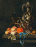 Albicocche, pesche e altri frutti con bicchiere e brocca - Johannes Borman — vista dell’opera