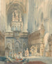 Interno della chiesa - Johannes Bosboom — vista dell’opera