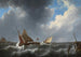 Eaux turbulentes - Johannes Christiaan Schotel — vista dell’opera