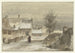 Paesaggio Invernale con Donna in Piedi sul Ghiaccio - Johannes Franciscus Hoppenbrouwers — vista dell’opera