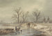 Paesaggio invernale - Johannes Franciscus Hoppenbrouwers — vista dell’opera