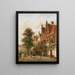 I canali - Johannes Franciscus Spohler — quadro incorniciato alla parete