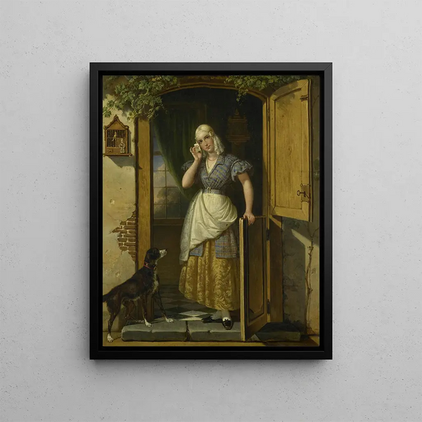 Johannes Hendrik van West - Love Note.webp