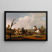 Scène di battaglia - Johannes Lingelbach — quadro incorniciato alla parete