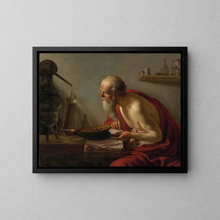 Johannes Paulus Moreelse - An old alchemist in his study.webp