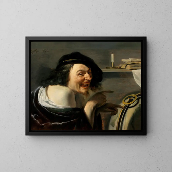 Democrito - Johannes Paulus Moreelse — quadro incorniciato alla parete