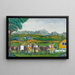 Arrivée all'alpeggio - Johannes Rechsteiner — quadro incorniciato alla parete
