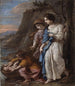 La Découverte de Moïse - Johannes Voorhout — vista dell’opera