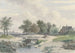 Paesaggio con piccolo ponte e figure davanti a una fattoria - Johannes Warnardus Bilders — vista dell’opera