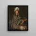 Un artista antico - Johannes van Swinderen — quadro incorniciato alla parete
