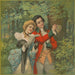 John Alden e Priscilla - Campbell Metzger Jacobson — ambientato in un interno