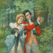 John Aulder e Priscilla - Anonimo — vista dell’opera