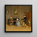 John Orde, sua moglie Anne e suo figlio maggiore William - Arthur Devis — quadro incorniciato alla parete