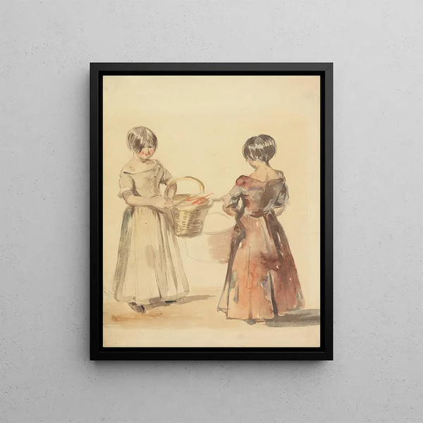 John Absolon - Peasant Girls.webp
