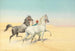 Cavalli Arabi nel Deserto - John Alexander Harrington Bird — vista dell’opera