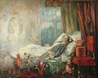 John Anster Fitzgerald - The Dream After The Masked Ball.webp