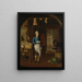 Scène di cucina - John Atkinson — quadro incorniciato alla parete