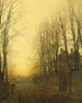 Fine dell'autunno - John Atkinson Grimshaw — vista dell’opera