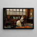 La berceuse - John Atkinson Grimshaw — quadro incorniciato alla parete