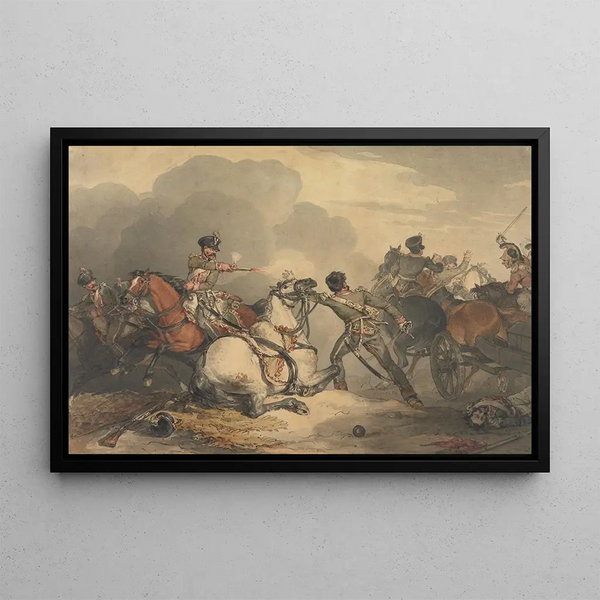 John Augustus Atkinson - A Battle Scene.webp
