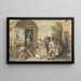 Le spectacle - John Augustus Atkinson — quadro incorniciato alla parete