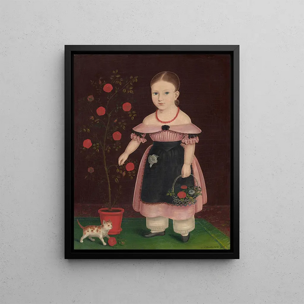 John Bradley - Little Girl in Lavender.webp
