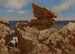 Anse rocheuse con scoglio in equilibrio - John Bradley Hudson — vista dell’opera