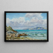 Baia di CwmyrEglwys - John Brett — quadro incorniciato alla parete