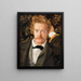 Ritratto di Arthur Brett - John Brett — quadro incorniciato alla parete