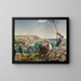 Il cacciatore di pietre - John Brett — quadro incorniciato alla parete