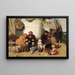 Il nave degli immigrati - John Charles Dollman — quadro incorniciato alla parete