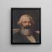 Karl Marx - John Collier — quadro incorniciato alla parete