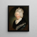 Ritratto di Mme Dobbyn - John Comerford — quadro incorniciato alla parete
