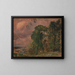 Una vista a Hampstead in tempo tempestoso - John Constable — quadro incorniciato alla parete